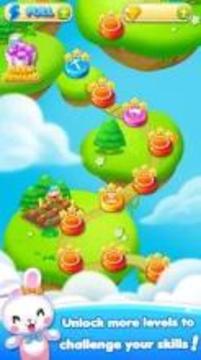 Pop! Tropica: Rabbit Poptropica Match 3游戲截圖2