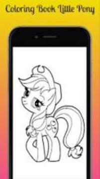 Coloring Book of Little Pony游戲截圖1