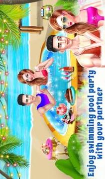 Princess Swimming Pool Party游戲截圖1