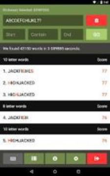 Word Helper - Scrabble Cheat游戲截圖5