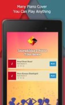 Incredibles 2 Piano Tiles Game游戲截圖3