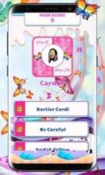 Cardi B Piano Tiles Music游戲截圖4