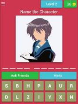 Name the Anime Character Quiz游戲截圖4