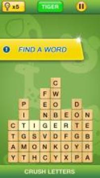 Crush Letters - Search Word游戲截圖1