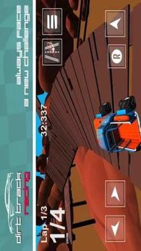 3D Cars Dirt Track Racing Real Desert Race游戲截圖2