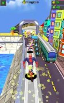 Subway Spider-Run Adventure World 2游戲截圖1