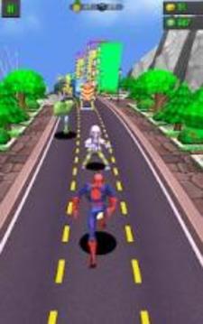 Subway Spider-Run Adventure World 2游戲截圖2