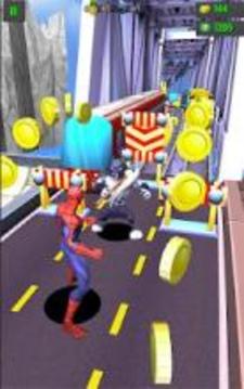 Subway Spider-Run Adventure World 2游戲截圖3