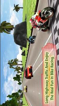 Bike Racing 3d Highway Adventure游戏截图5
