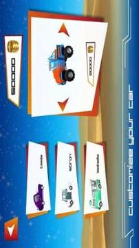 3D Cars Dirt Track Racing Real Desert Race游戲截圖4