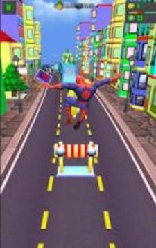 Subway Spider-Run Adventure World 2游戲截圖4