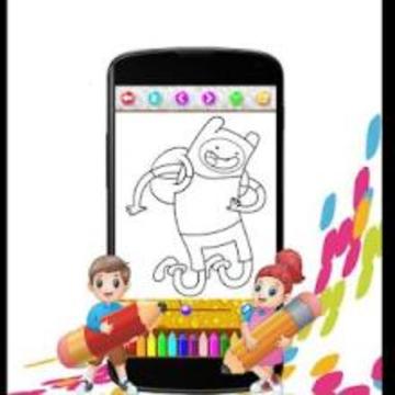 Adventure Time: Coloring Book游戲截圖1