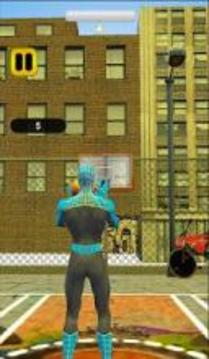 Real Star Spider Street Hero Basketball Champion游戲截圖3