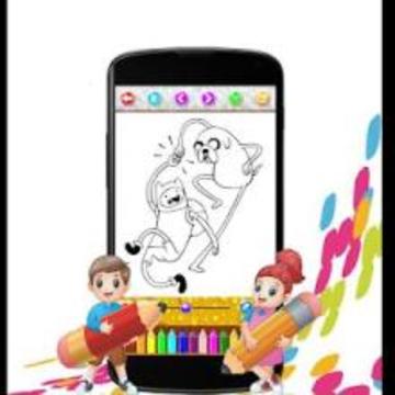 Adventure Time: Coloring Book游戲截圖3