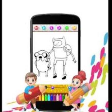 Adventure Time: Coloring Book游戲截圖2
