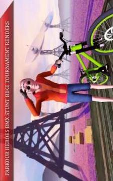 Parkour Heroes: BMX Stunt Bike Tournament游戲截圖4