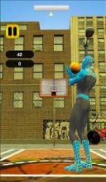 Real Star Spider Street Hero Basketball Champion游戲截圖1