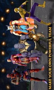 Real Future Superhero Street Fight- Thanos Battle游戲截圖5