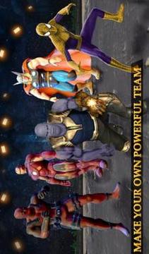 Real Future Superhero Street Fight- Thanos Battle游戲截圖1