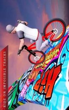 Parkour Heroes: BMX Stunt Bike Tournament游戲截圖3