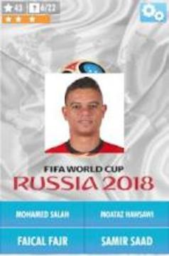 Russia World cup - Guess players游戲截圖1