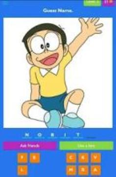 Doraemon Cartoon Quiz Game游戲截圖5