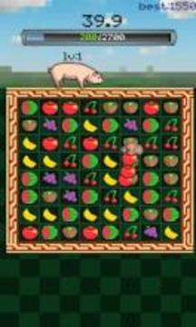 Pigs Like Fruits:Match3 Puzzle游戲截圖3
