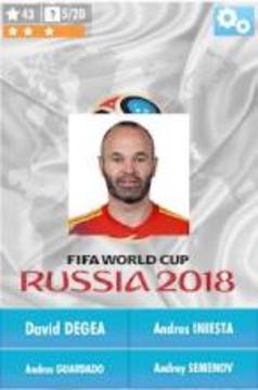 Russia World cup - Guess players游戲截圖2