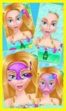 Beauty Spa Makeover Party游戲截圖4