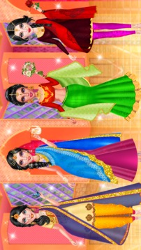 Indian Princess Stylist Dressup游戏截图2