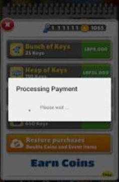 Unlimited Subway Coins Prank游戲截圖2