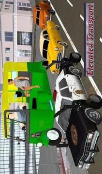 Futuristic Elevated Tuk Tuk:5 Wheeler Auto Rikshaw游戲截圖1