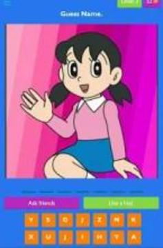Doraemon Cartoon Quiz Game游戲截圖1