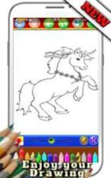 Unicorn Coloring Book New游戲截圖4