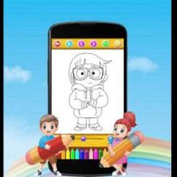 We-Bare-Bears : Coloring Book游戲截圖3
