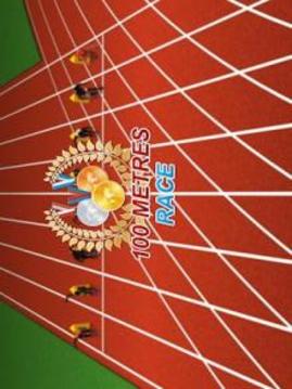 100 Meter Athletics Race - Sprint Olympics Sport游戲截圖1