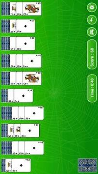 Spider solitaire Plus游戏截图2