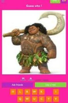 Disney Princess Moana Quiz Game游戲截圖1