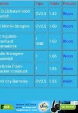 HT/FT Fixed Matches游戲截圖2