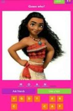 Disney Princess Moana Quiz Game游戲截圖5