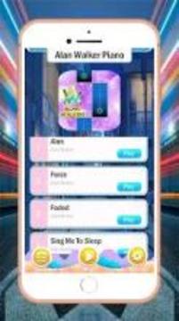 Top Alan Walker Piano Tiles Games游戲截圖4
