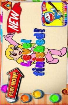 Coloring Book for Doraemon游戲截圖1