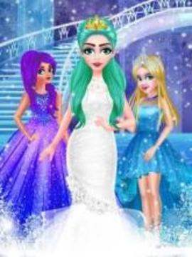 Ice Princess Makeover Salon Fashion Makeup游戲截圖4