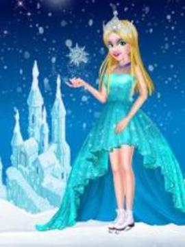Ice Princess Makeover Salon Fashion Makeup游戲截圖3