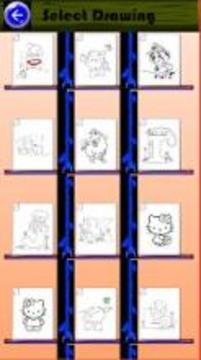 Kindergarten Game Coloring Pages游戏截图3