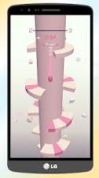Spiral Helix Jumping游戲截圖1