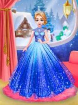 Ice Princess Makeover Salon Fashion Makeup游戲截圖2
