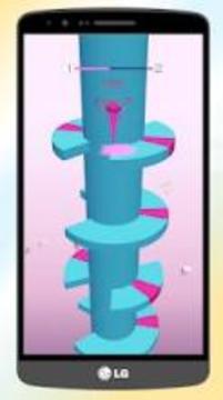 Spiral Helix Jumping游戲截圖3