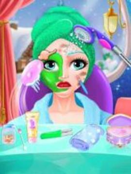 Ice Princess Makeover Salon Fashion Makeup游戲截圖5