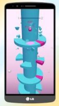 Spiral Helix Jumping游戲截圖4